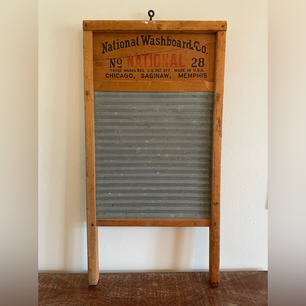 Antique National Washboard Co. No. 28